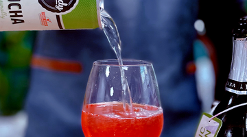 Cocktail Recipe #5 - Dry Apple & Blackberry Spritz