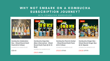 Kombucha Warehouse - Why not Embark on a Kombucha Subscription Journey?