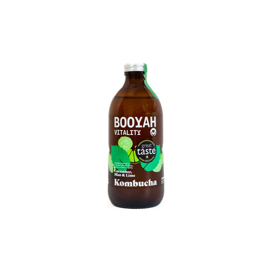 Booyah Vitality Cucumber, Mint and Lime (330ml)