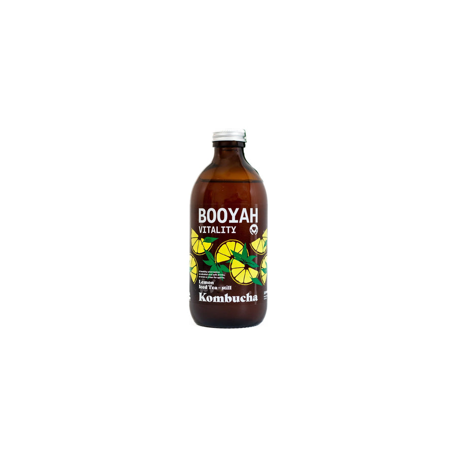 Booyah Vitality Lemon Iced Tea (330ml)