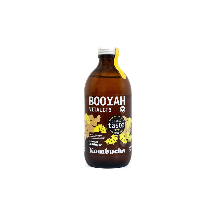 Booyah Vitality Lemon and Ginger (330ml)