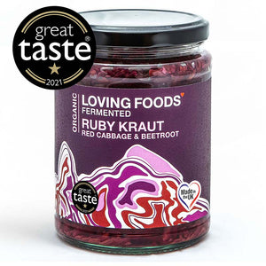 Loving Foods - Organic Ruby Sauerkraut