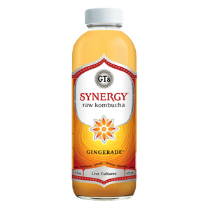 GT s Synergy Kombucha Gingerade 473ml Kombucha Warehouse