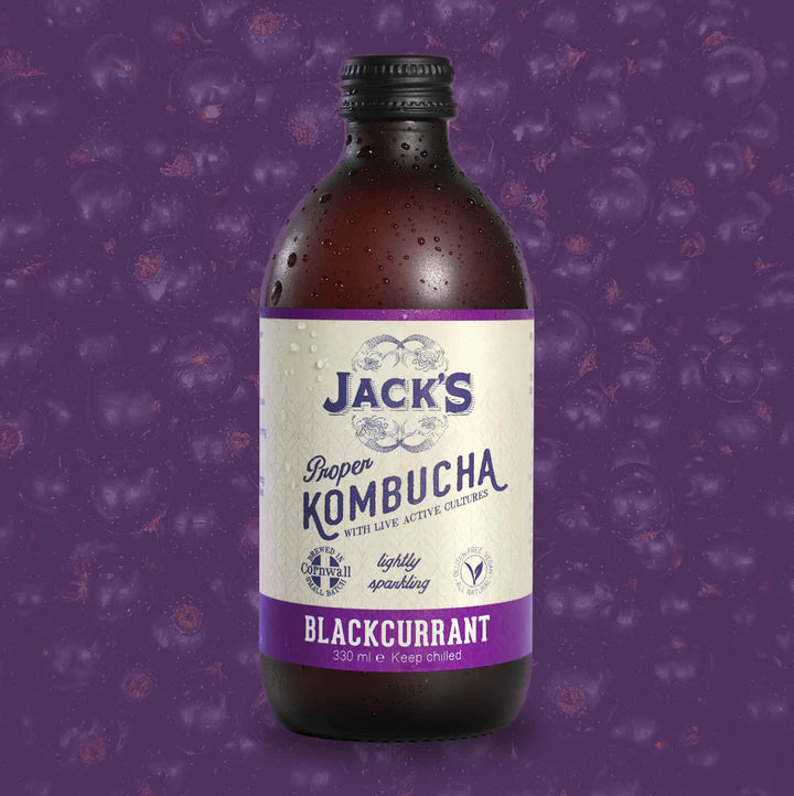 Jack's - Blackcurrant Kombucha (330ml)