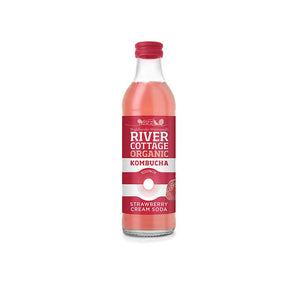 River Cottage Kombucha - Strawberry Cream Soda (275ml)