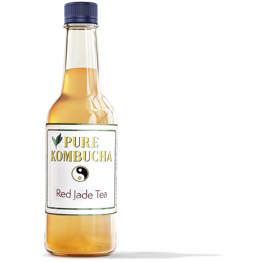Pure Kombucha - Red Jade Tea (500ml Bottle)