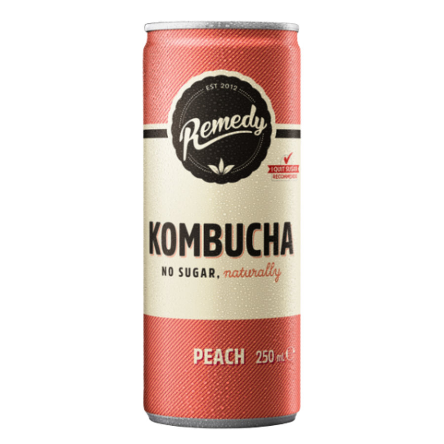 Remedy Peach Can (250ml)