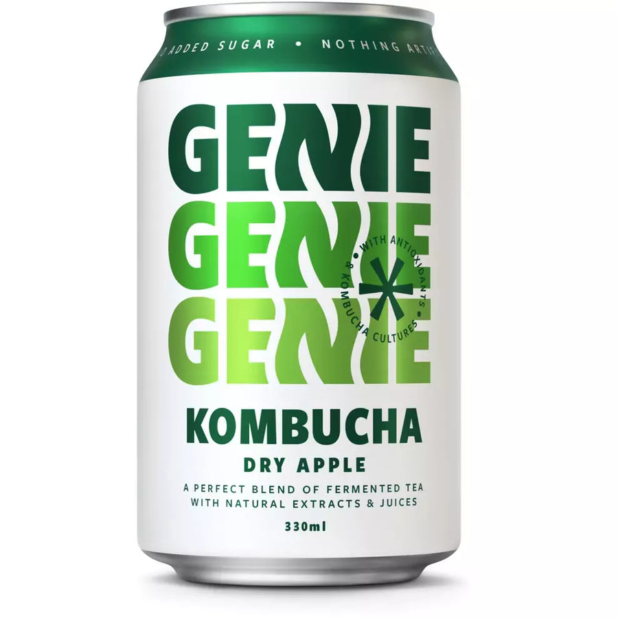 Genie Kombucha - Dry Apple