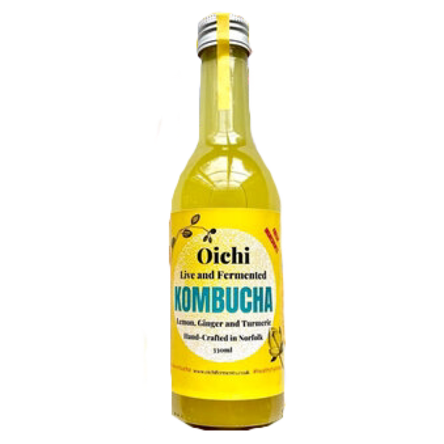 Oichi Lemon Ginger and Turmeric (330ml)